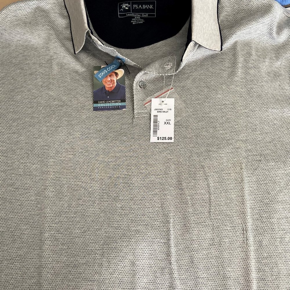 DAVID LEADBETTER GOLF SHIRT XXL